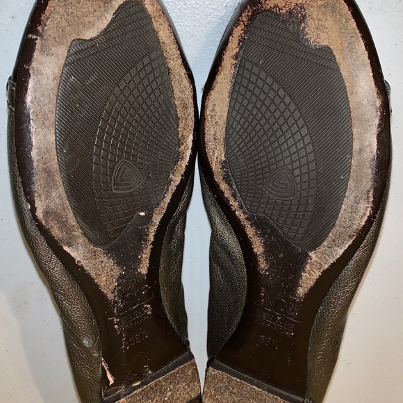 Attilio Giusti Leombruni Flats 8/38.5 Pewter Gray - Picture 7 of 8